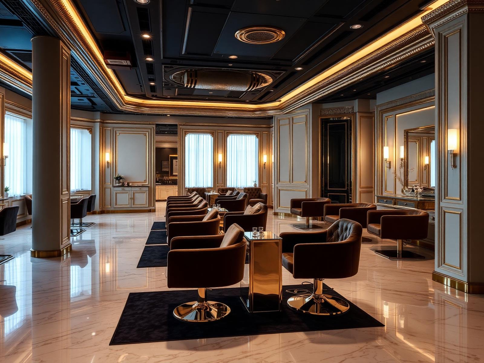 MIB Unisex Salon interior